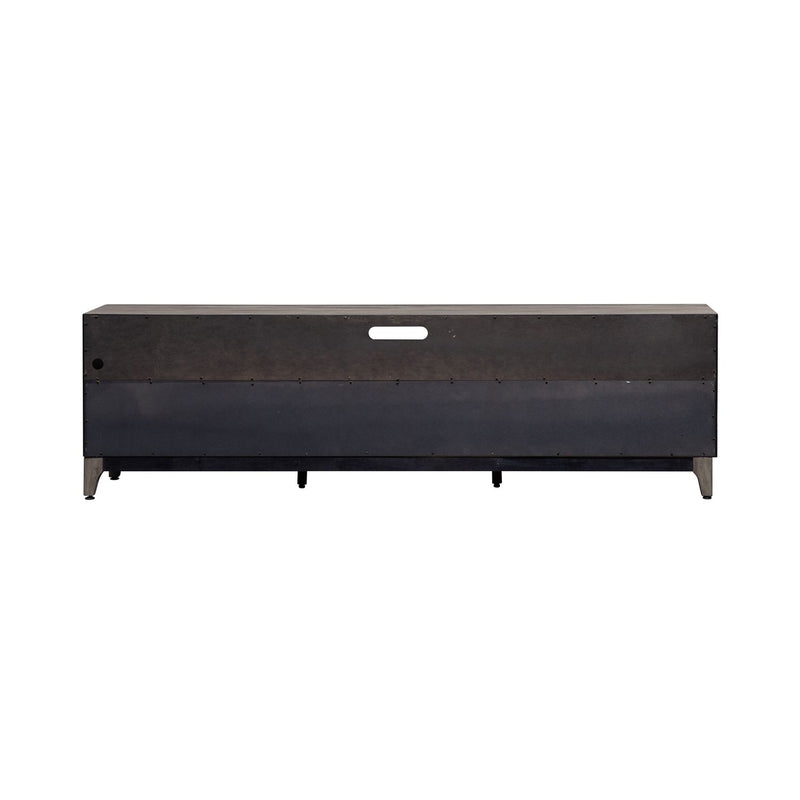Mercury 76 Inch TV Console in Driftwood Gray