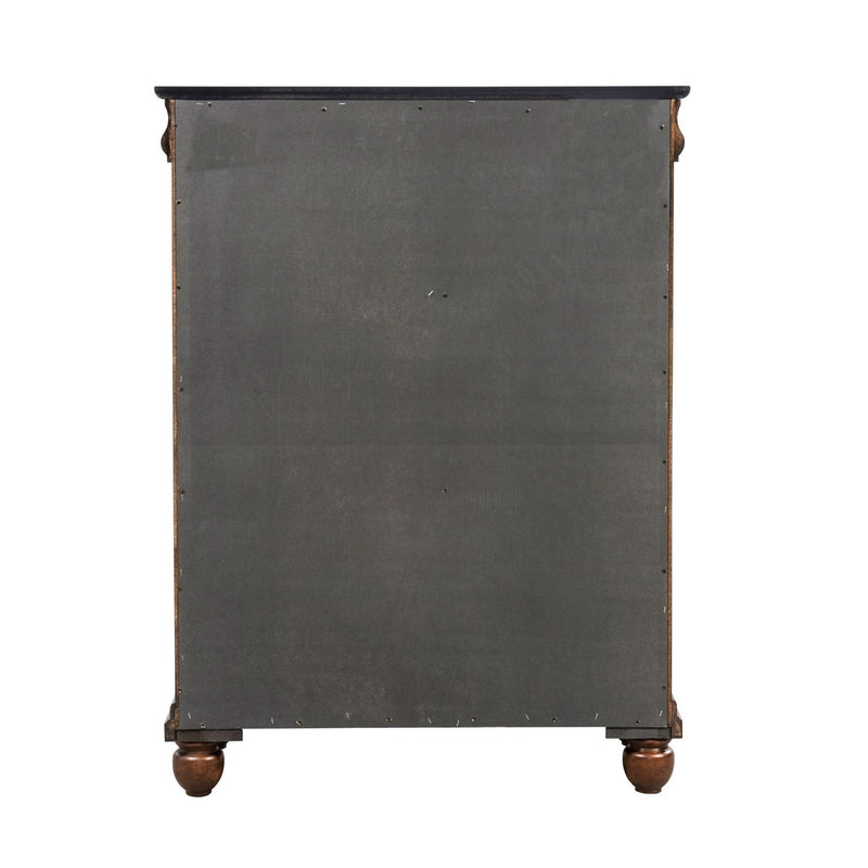 Rustic Traditions 5 Drawer Chest in Rustic Cherry