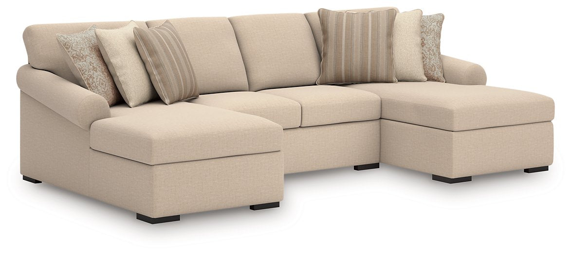 LadyMae Sectional with Chaise - Vicars Furniture (McAlester, OK)