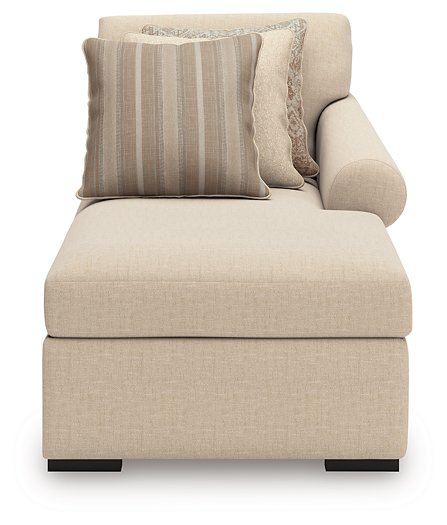 LadyMae Sectional with Chaise - Vicars Furniture (McAlester, OK)