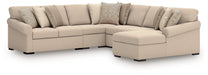 LadyMae Sectional with Chaise - Vicars Furniture (McAlester, OK)
