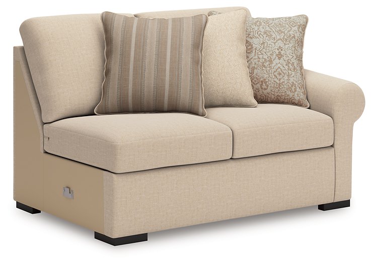 LadyMae Sectional with Chaise - Vicars Furniture (McAlester, OK)