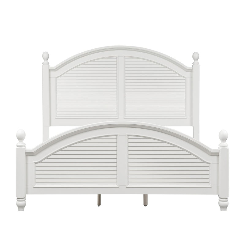 Summer House I King Poster Bed, Dresser & Mirror, Chest