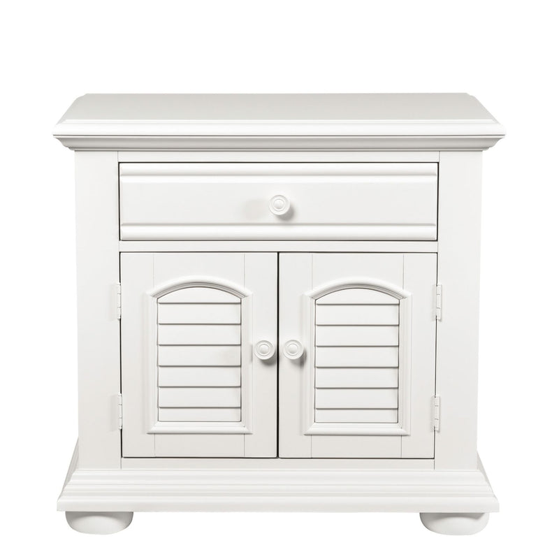 Summer House I King Poster Bed, Dresser & Mirror, Chest, Night Stand
