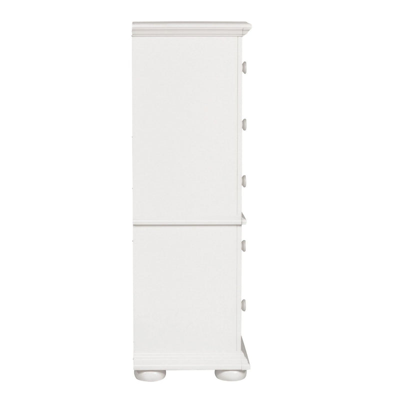 Summer House 5 Drawer Chest in Oyster White