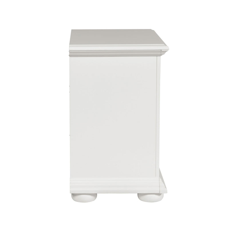 Summer House 1 Drawer Nightstand in Oyster White
