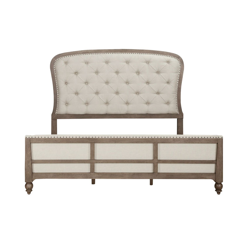 Americana Farmhouse King Shelter Bed