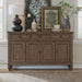 Liberty Furniture Americana Farmhouse Hall Buffet in Dusty Taupe image