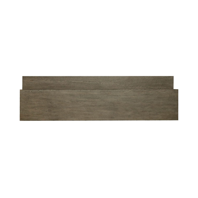 Americana Farmhouse Console Bar Table in Dusty Taupe