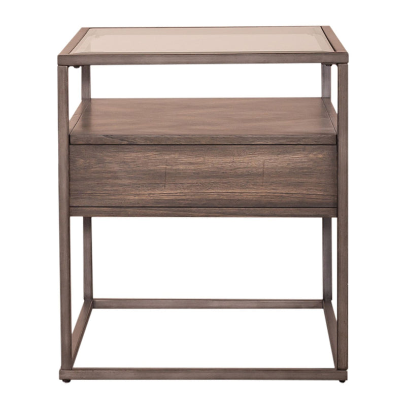 Jamestown End Table in Brown