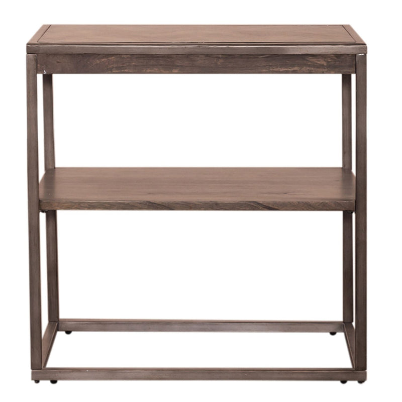 Jamestown Chair Side Table in Brown
