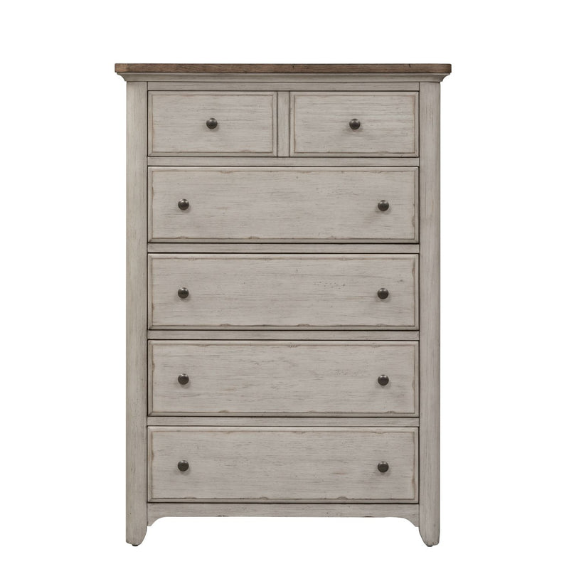 Farmhouse Reimagined King Poster Bed, Dresser & Mirror, Chest, Night Stand