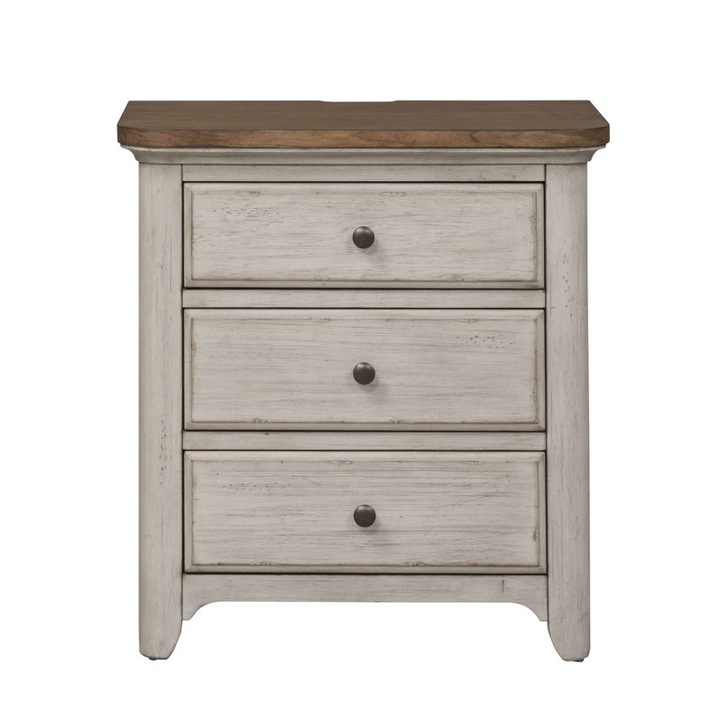 Farmhouse Reimagined King Poster Bed, Dresser & Mirror, Night Stand
