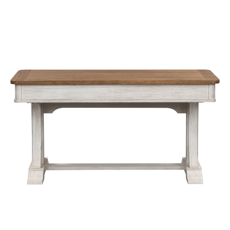 Farmhouse Reimagined Writing Desk in Antique White