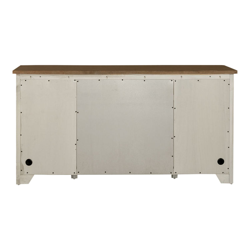 Farmhouse Reimagined Door Credenza in Antique White