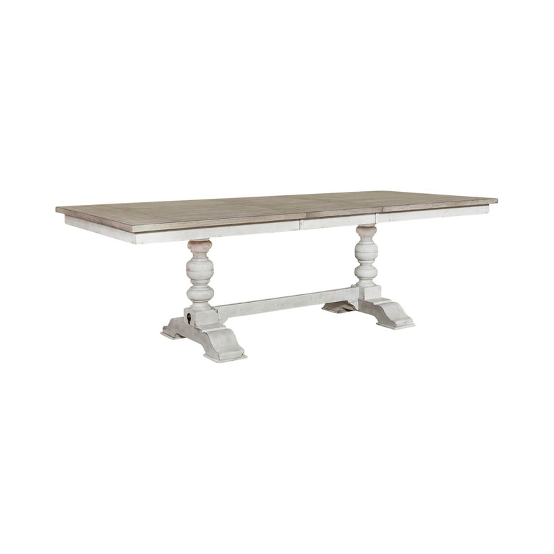 Whitney 5 Piece Trestle Table Set