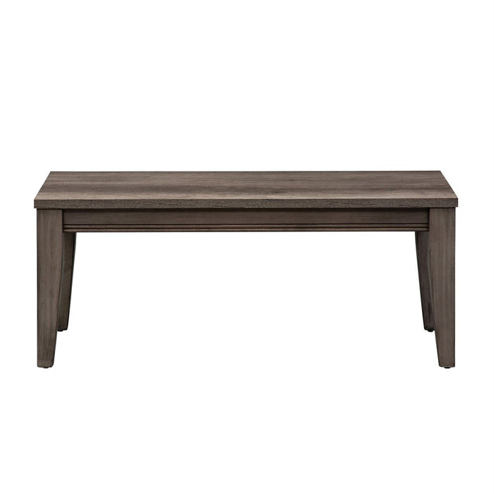 Liberty Furniture Tanners Creek Bench (RTA) in Greystone