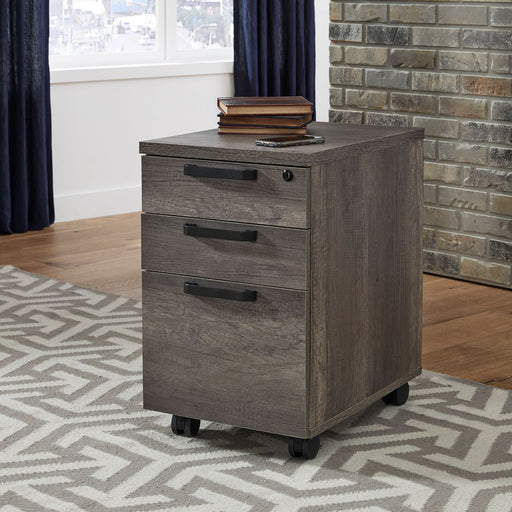 Liberty Furniture Tanners Creek File Cabinet in Greystone image