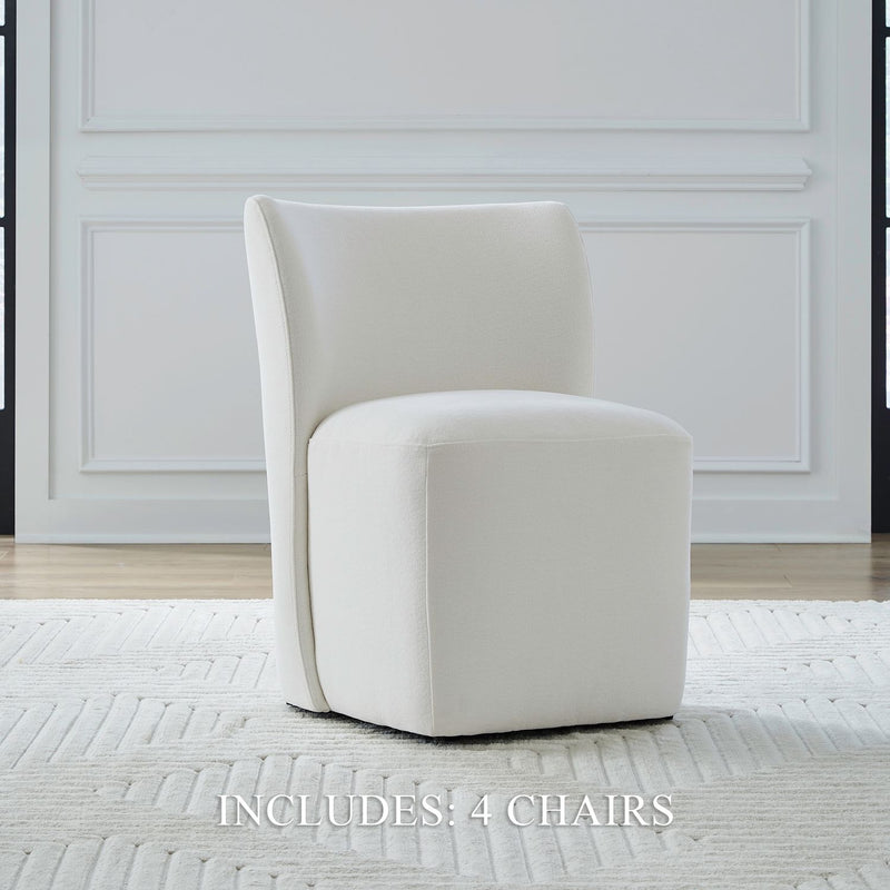 Accent Dining Ivory Accent Dining Chairs - Set of 4 image