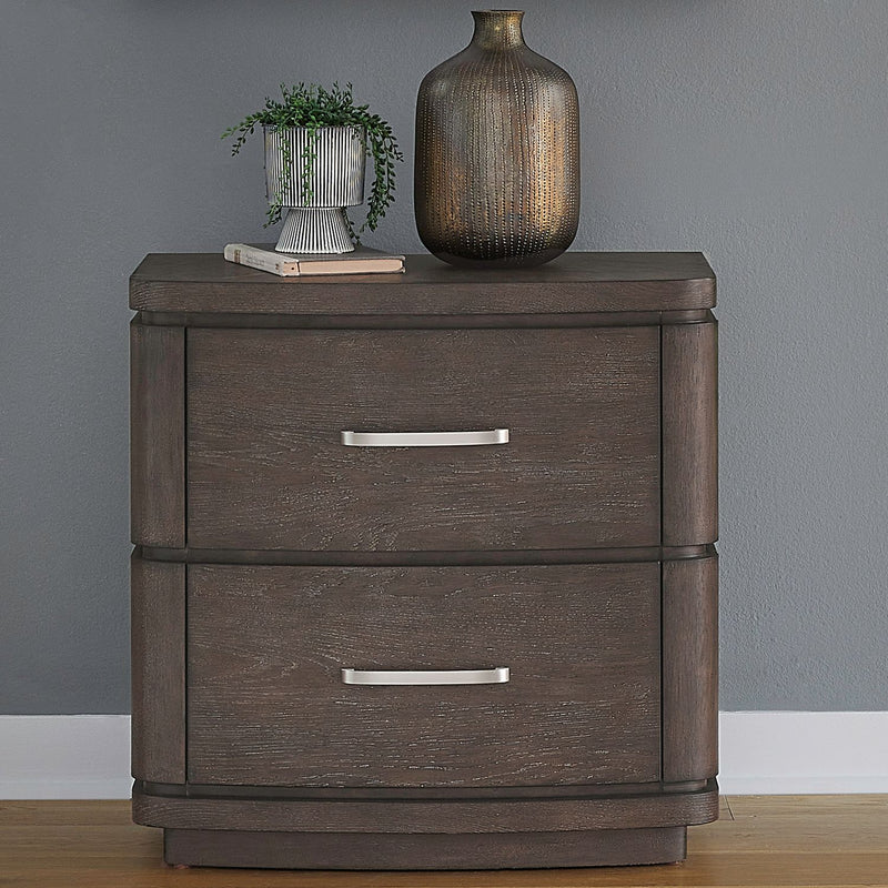 Cascade Falls Nightstand w/ Charging Station image