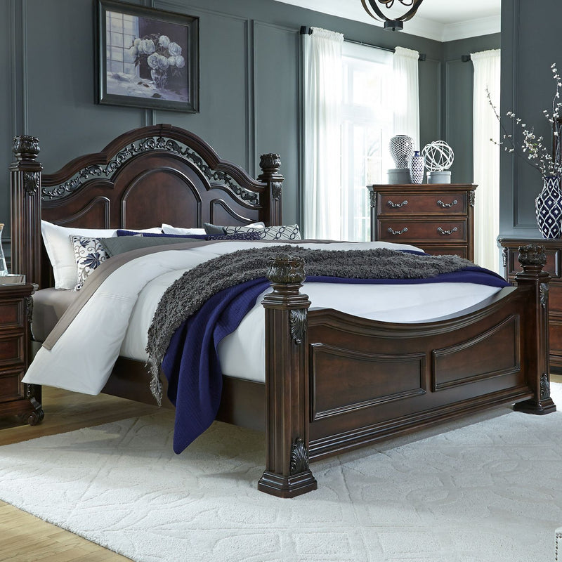 Messina Estates Queen Poster Bed image