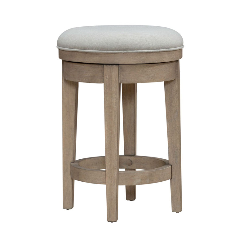 Brentwood Uph Swivel Console Stool