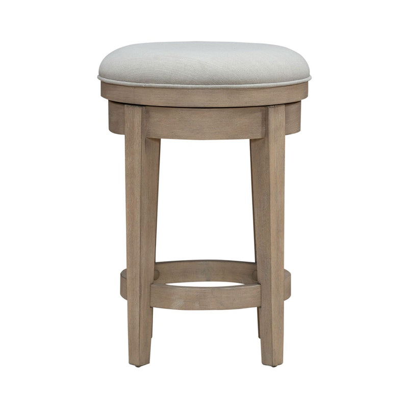 Brentwood Uph Swivel Console Stool