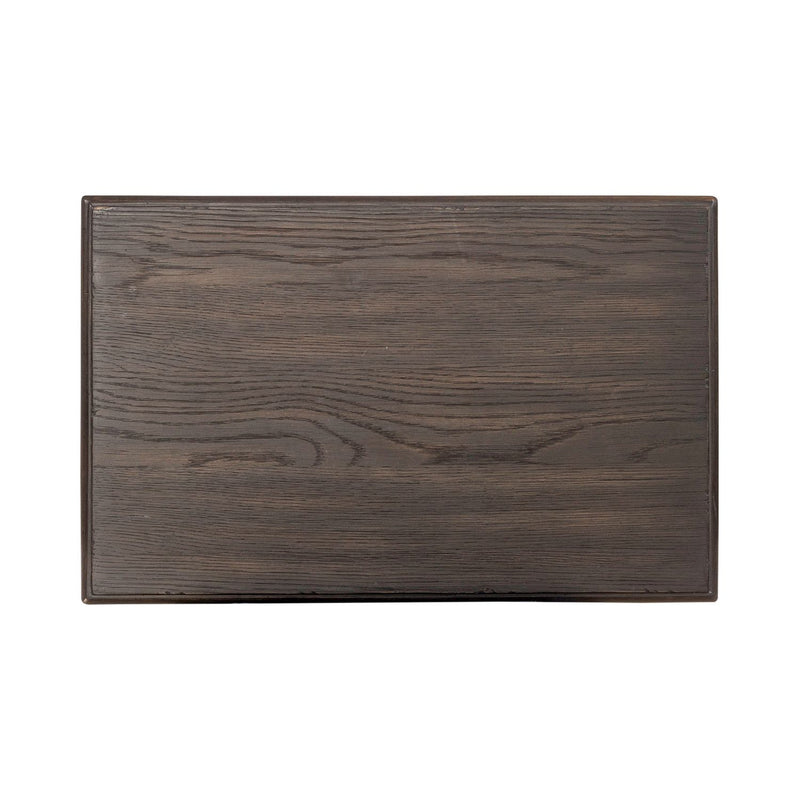 Mill Creek Chair Side Table in Peppercorn