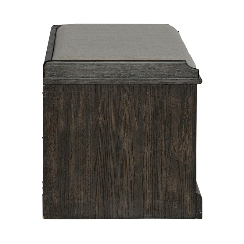 Mill Creek Wall Bench in Peppercorn