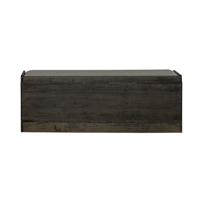 Mill Creek Wall Bench in Peppercorn