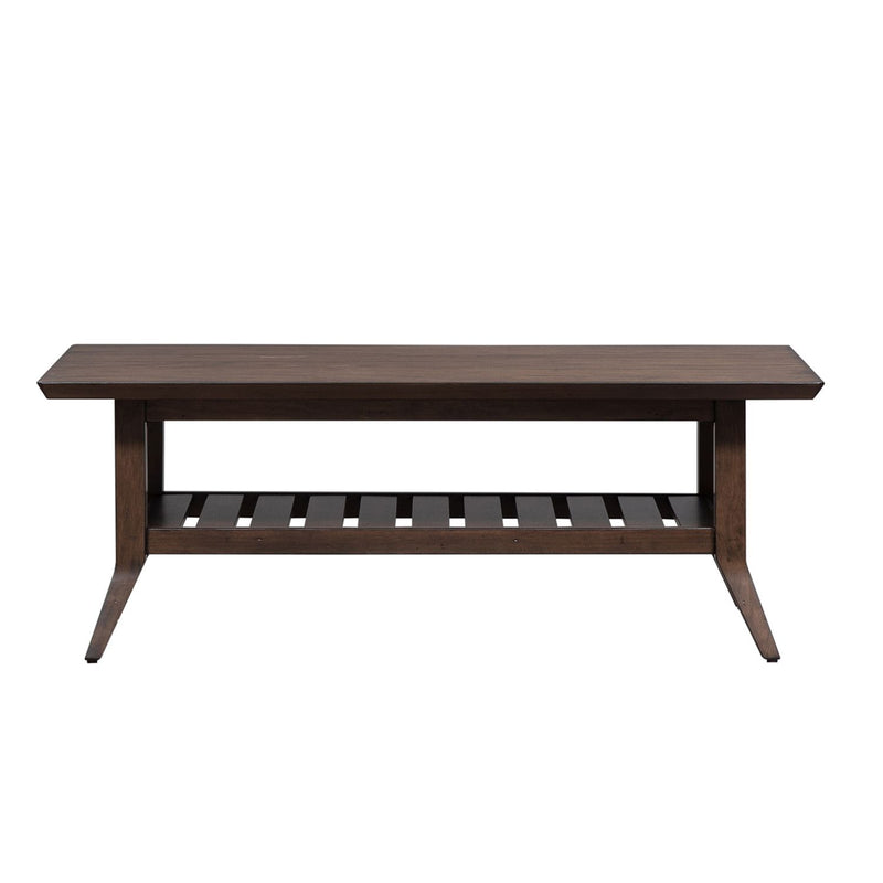 Ventura Blvd Rectangular Cocktail Table in Bronze