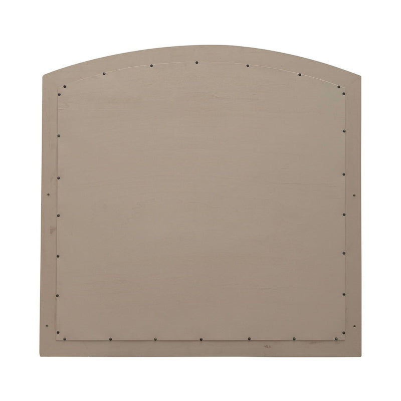 Avalon Arched Mirror in Burnished Beige