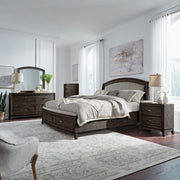Avalon Queen Uph Storage Bed, Dresser & Mirror, Chest, Night Stand image