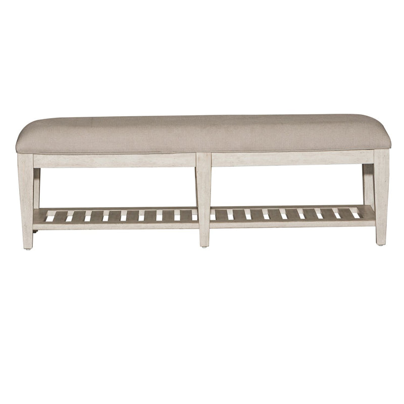 Heartland Bed Bench in Antique White