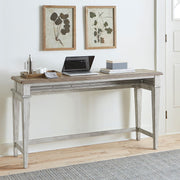 Heartland Console Bar Table in Antique White image