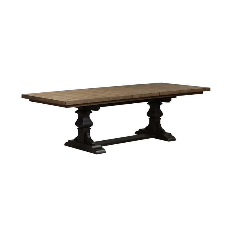 Harvest Home 7 Piece Trestle Table Set