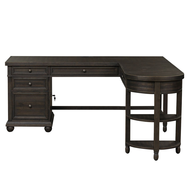 Harvest Home Opt L Shaped Desk Set