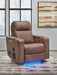 Lorrenton Power Glider Recliner with Audio System - Vicars Furniture (McAlester, OK)
