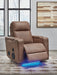 Lorrenton Power Glider Recliner with Audio System - Vicars Furniture (McAlester, OK)