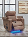 Lorrenton Power Glider Recliner with Audio System - Vicars Furniture (McAlester, OK)