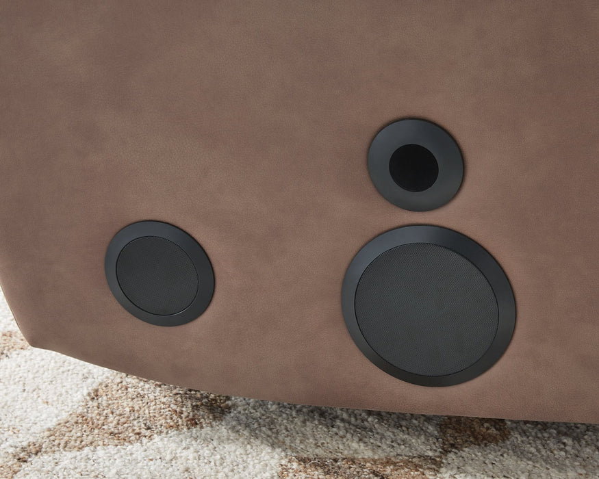 Lorrenton Power Glider Recliner with Audio System - Vicars Furniture (McAlester, OK)