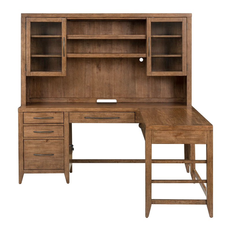 Shaker Lakes Opt L Shaped Desk Set