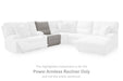 Acklen Place Power Reclining Sectional with Chaise - Vicars Furniture (McAlester, OK)