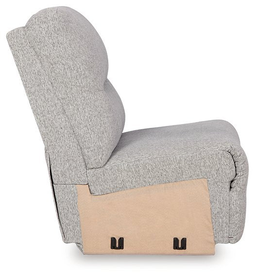 Acklen Place Power Reclining Sectional with Chaise - Vicars Furniture (McAlester, OK)