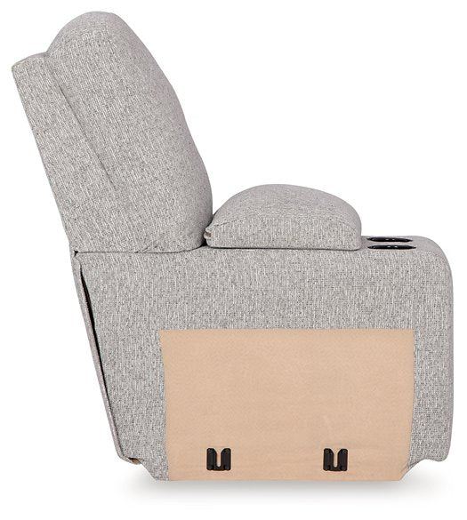 Acklen Place Power Reclining Sectional with Chaise - Vicars Furniture (McAlester, OK)