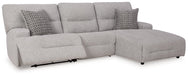 Acklen Place Power Reclining Sectional - Vicars Furniture (McAlester, OK)