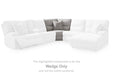Acklen Place Power Reclining Sectional with Chaise - Vicars Furniture (McAlester, OK)