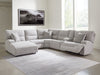 Acklen Place Power Reclining Sectional with Chaise - Vicars Furniture (McAlester, OK)