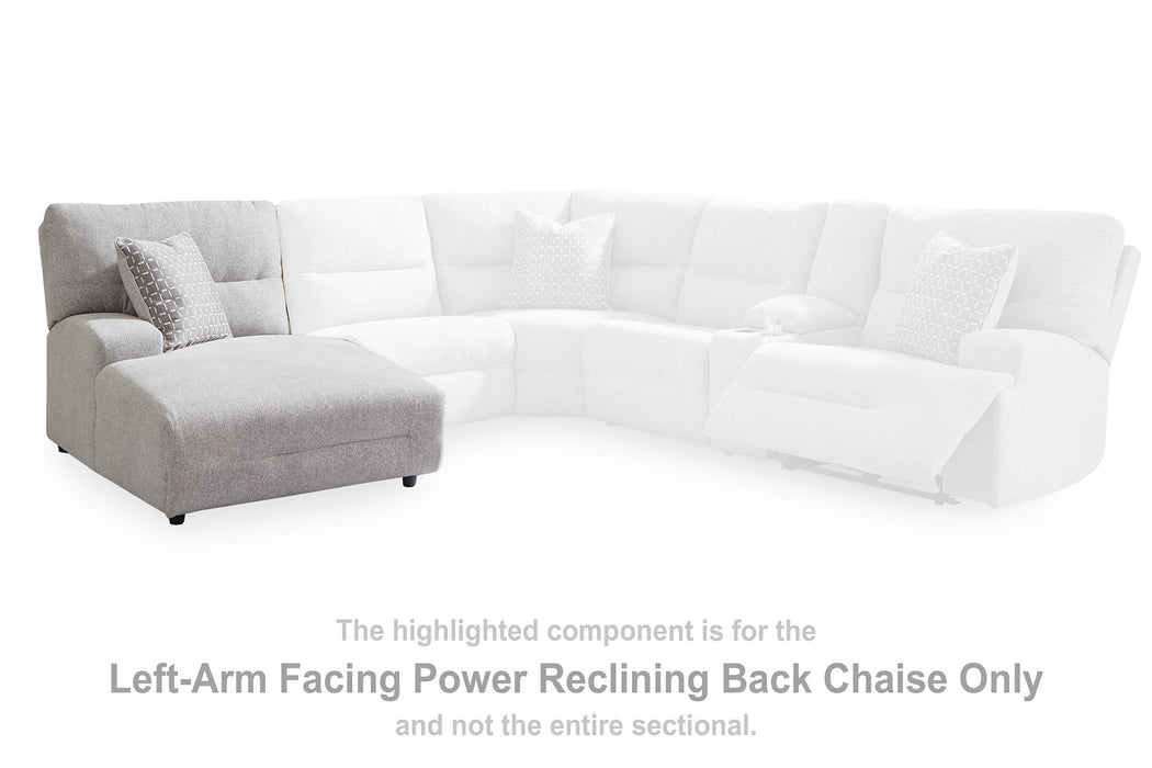 Acklen Place Power Reclining Sectional with Chaise - Vicars Furniture (McAlester, OK)