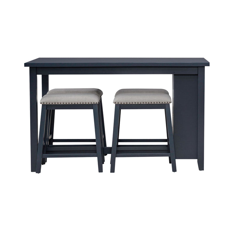 Brook Creek 5 Piece Counter Set- Navy